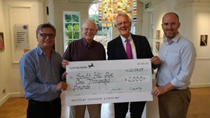 Bracknell Choral Society Donation to South Hill Park