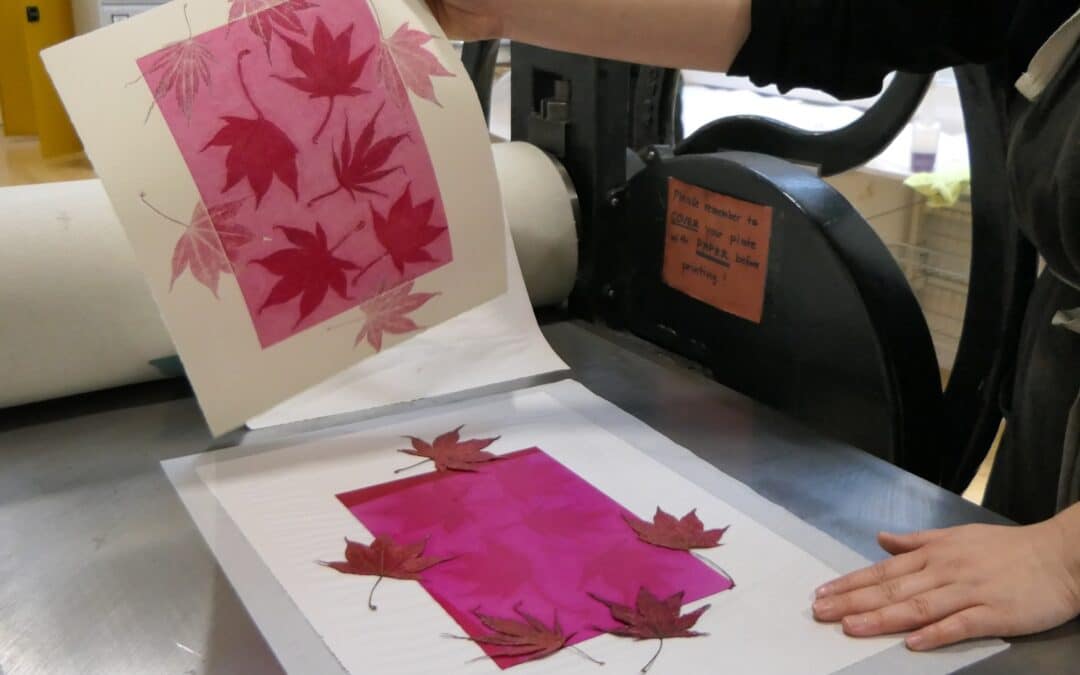 Visit from photography students at South Hill Park